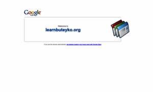 Learnbuteyko.org thumbnail