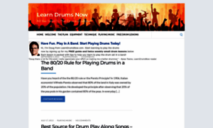 Learndrumsnow.com thumbnail