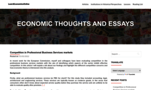 Learneconomicsonline.com thumbnail