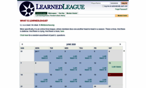 Learnedleague.com thumbnail