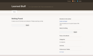 Learnedstuffs.wordpress.com thumbnail