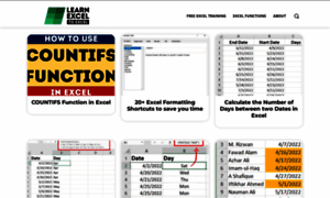 Learnexceltoexcel.com thumbnail