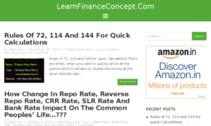 Learnfinanceconcept.com thumbnail