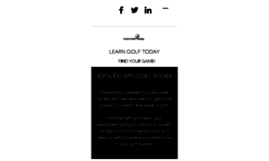 Learngolftoday.com thumbnail