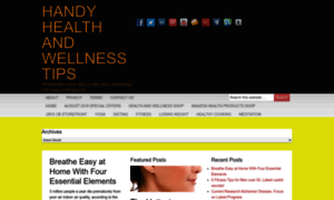 Learnhandyhealthandwellnesstips.com thumbnail