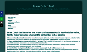 Learning-dutch.com thumbnail