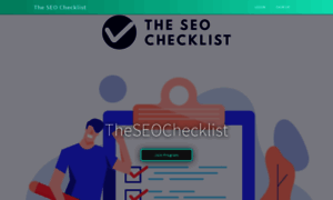 Learning.theseochecklist.com thumbnail