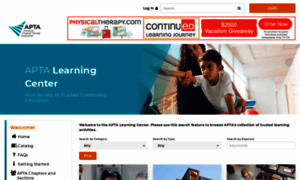Learningcenter.apta.org thumbnail