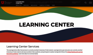 Learningcenter.utah.edu thumbnail