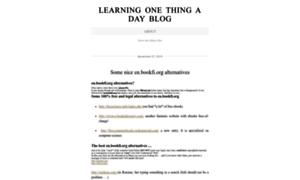 Learningonethingaday.wordpress.com thumbnail