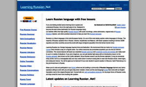 Learningrussian.net thumbnail
