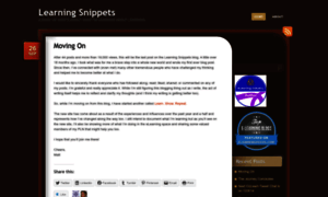 Learningsnippets.wordpress.com thumbnail