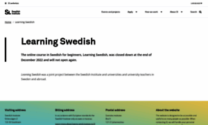 Learningswedish.se thumbnail