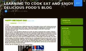 Learningtocookeatandenjoydeliciousfood.wordpress.com thumbnail