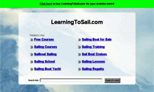 Learningtosail.com thumbnail