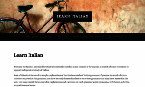 Learnitalian.web.unc.edu thumbnail