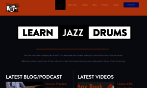 Learnjazzdrums.co thumbnail