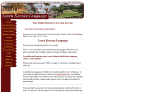Learnkoreanlanguage.com thumbnail