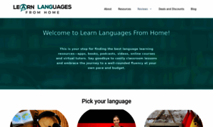 Learnlanguagesfromhome.com thumbnail