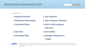 Learnmore-seemore.com thumbnail