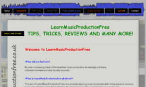 Learnmusicproductionfree.co.uk thumbnail