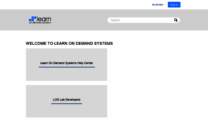 Learnondemand.zendesk.com thumbnail