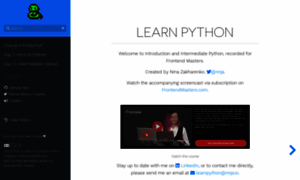 Learnpython.dev thumbnail