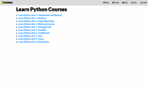 Learnpython.trinket.io thumbnail