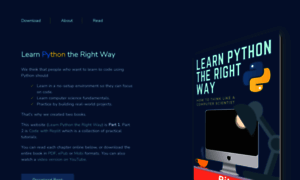 Learnpythontherightway.com thumbnail