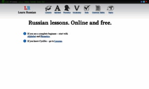 Learnrussian.github.io thumbnail