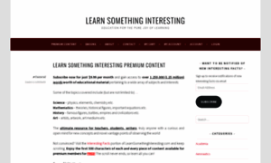 Learnsomethinginteresting.com thumbnail