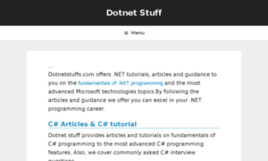 Learnsql.dotnetstuffs.com thumbnail