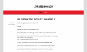 Learntechnoindia.wordpress.com thumbnail