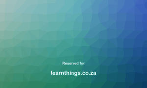 Learnthings.co.za thumbnail