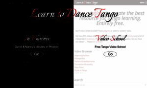 Learntodancetango.com thumbnail