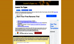 Learntotype.org thumbnail