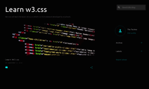 Learnw3css.blogspot.com thumbnail
