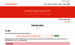 Learnwebservices.com thumbnail