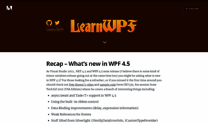 Learnwpf.com thumbnail