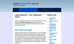 Lease-extensions.org.uk thumbnail