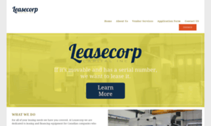 Leasecorp.ca thumbnail