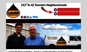 Leasideplumbing.ca thumbnail