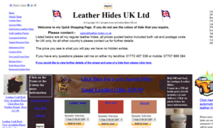 Leather-hides.co.uk thumbnail