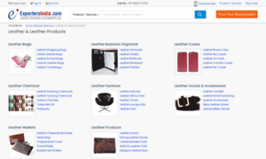 Leather-products.exportersindia.com thumbnail