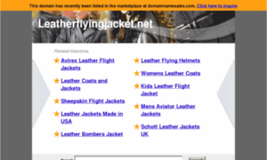 Leatherflyingjacket.net thumbnail