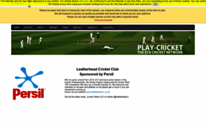 Leatherhead.play-cricket.com thumbnail