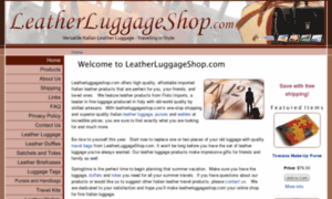 Leatherluggageshop.com thumbnail