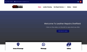 Leatherrepairssheffield.co.uk thumbnail