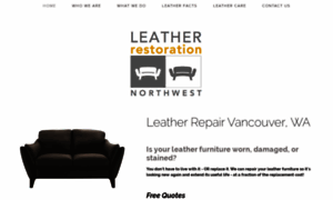 Leatherrestorationnw.com thumbnail