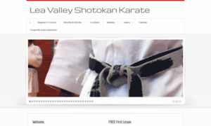 Leavalleykarate.co.uk thumbnail